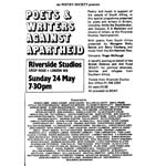 art1. Poets and Writers Against Apartheid